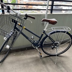 中古自転車　27インチ　6段ギア