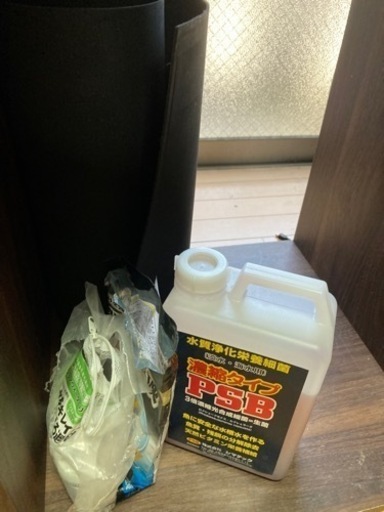 900水槽、水槽台、濾過器一式！