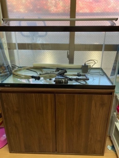 900水槽、水槽台、濾過器一式！