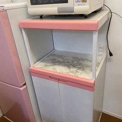 【無料で差し上げます】コンセント使えるレンジ台