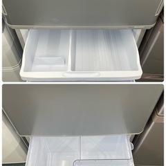 3ドア冷蔵庫（350L） SHARP SJ-W356J 2022年製 中古品 G01969
