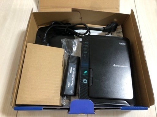 無線ルーターらくらく無線 NEC PA-WR8750N-HP/E Aterm WR8750N