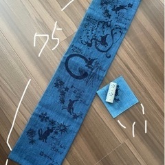 十五夜のテーブルランナーの画像