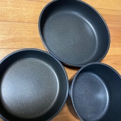 IH対応　フライパン20、26cm 鍋18cm 取っ手 計4点の画像