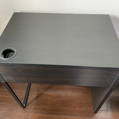IKEAの机。MICKEシリーズ73cm×50cm。（締切は9日23時59分までです。）の画像