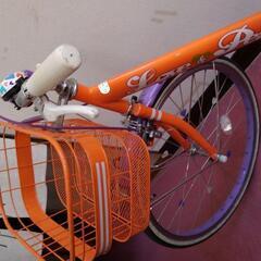 子供22インチ自転車とヘルメット
