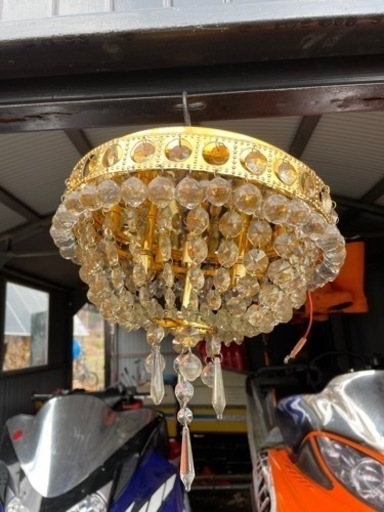トラックのシャンデリアです。値引き有り〜