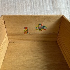 昭和レトロ　木製薬箱の画像