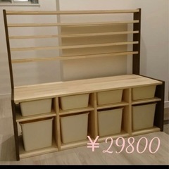プラレール，トミカ収納