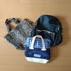 レディース，バッグ（リュック新品）