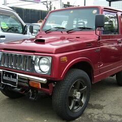 美車 ６年 ジムニー ＪＡ１１ Ｖサマーウィンド ５速 エアコン...