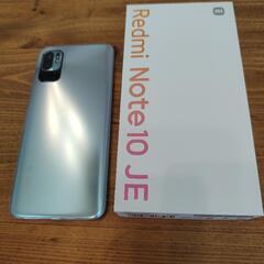 【値下げ】Xiaomi Redmi Note10 JE シルバー...