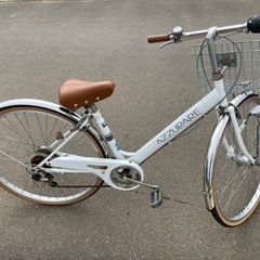 自転車　27インチ　六段変速ギア　お取引し終了しました。