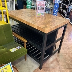 😎オシャレ😎IKEA VADHOLMA キッチンカウンターテーブル イケア ヴァドホルマ 2876の画像