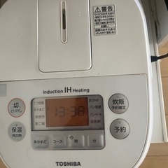 TOSHIBA 2019年製　RC-5xE5 ホワイト　