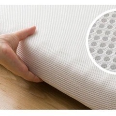 ニトリ　三つ折りマットレス　Ｓ　シングル　グレーの画像