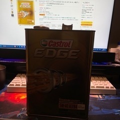 カストロールエンジンオイルEDGE 5W-40 API SN 4L 4輪ガソリン/ディーゼル車両用全合成油Castrolの画像