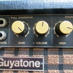 【手渡し限定】【動画あり】エレキギターアンプGuyatone GX-1　12Wの画像