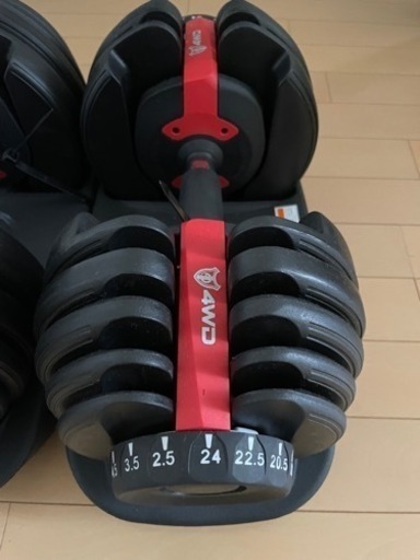 【未使用品】可変式ダンベル　トレーニングベンチ