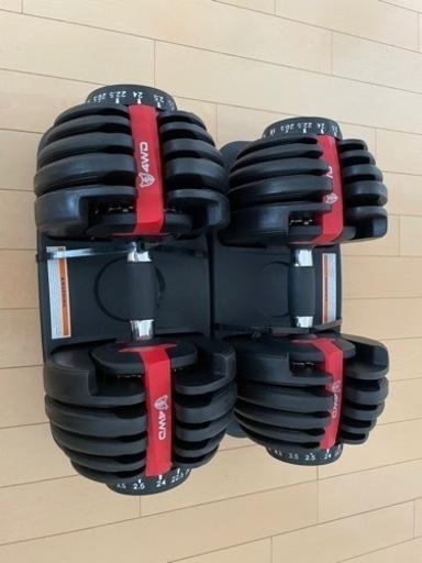 【未使用品】可変式ダンベル　トレーニングベンチ