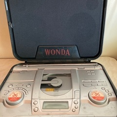 WONDA  リズムトランク　CDプレイヤー