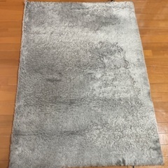 Francfranc フランフラン☆ カステ Sラグマット シルバー／カーペットの画像