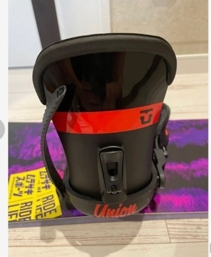レディース　RIDEスノーボード/UNIONバインディング 2点SET