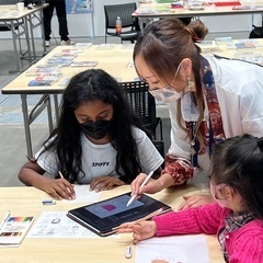 👩‍🎨漫画イラスト教室体験in北千住路地裏寺子屋🍵🌈2023/7/22の画像