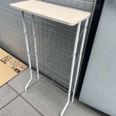 中古 天板付きシューズラック ホワイト白の画像