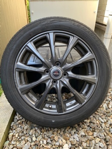 再値引き　ラクティス　ダンロップ　ルマン　ホイール付　タイヤ  16インチ