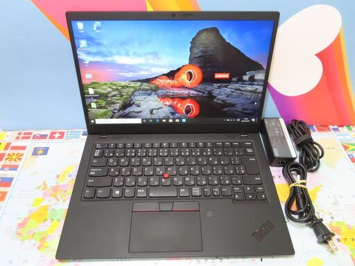JC0384 レノボ Thinkpad X1 Carbon 2019 16GB SIM 優良品 office2019