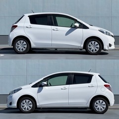 ブラックOK⭐︎H25 トヨタ　ヴィッツ   Bluetooth バックカメラ　テレビ　車検付の画像