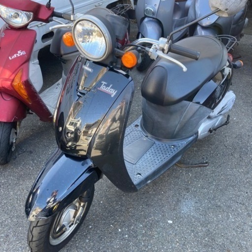 HONDA トゥデイ　AF61 黒色　実動　50cc 4サイクル  原付メットインスクーター　福岡市南区
