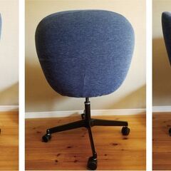 【受け渡し確定済み】レトロ回転チェア（キャスター付き・高さ調整可能）MOMO NATURAL モモナチュラルの画像