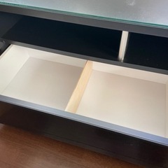 テレビボード（黒）の画像