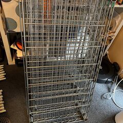 スチールラック 900x450 棚8個、足16本（下側８、エクス...