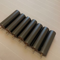 <プレゼント>ダブルベッド脚付マットレスの画像
