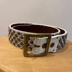 レディース　ヘビー　スタッズ　ベルト　カリアング
