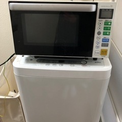 洗濯機&電子レンジ　1000円の画像
