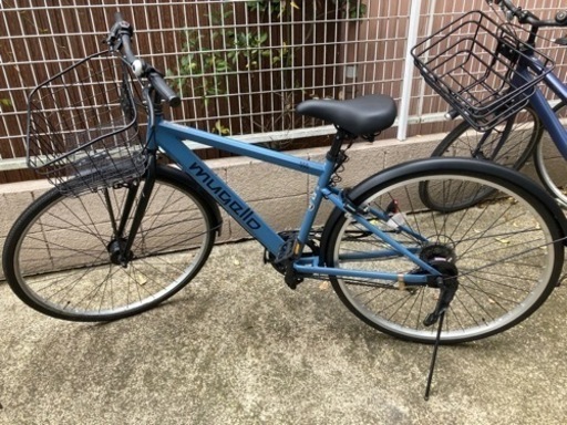今年購入クロスバイク サドルロック付き