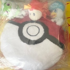 【新品未開封】ポケモン　みんなで一緒にゲームクッション　A賞