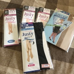 新古品 ストッキングいろいろ 5ヶで  0円