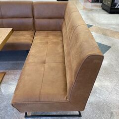 🧡関家具 RELAXFOAM(リラックスフォーム) リビングダイニング マルクトソファ 🔶定価￥258,800🔶 本格的なイタリアンデザイン キャメルカラー🧡4167の画像
