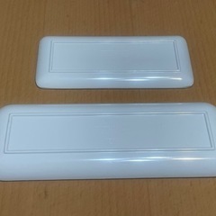 メラミン樹脂 レトロデザインプレート 2セットの画像