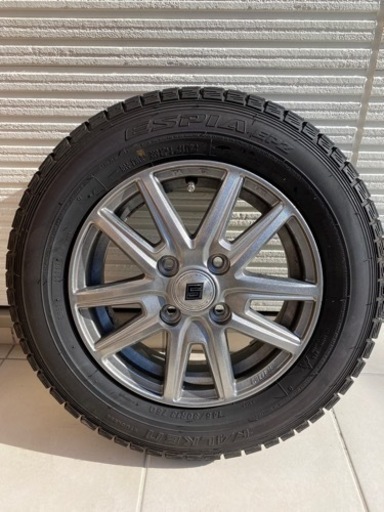 アルミホイル/スタットレスタイヤ/4本セットファルケン/145/80R13 75Q