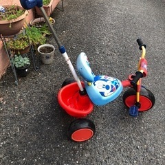 ミッキーマウス三輪車