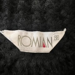ROMIAN ポンチョ風　半袖ニット　9号サイズの画像