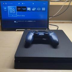 ［取引中］PS4 スリム　HDD1TB ソフト付き