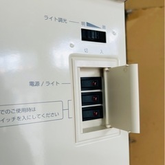 お引取り限定 美品 17年製 ニトリ 暖炉型ファンヒーター NTL1000K-IV 元箱有りの画像