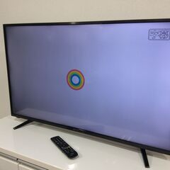 （1/6受渡済）YJT6747【Hisense/ハイセンス 43インチ液晶テレビ】美品 2018年製 43A6100 家電 映像機器 テレビ